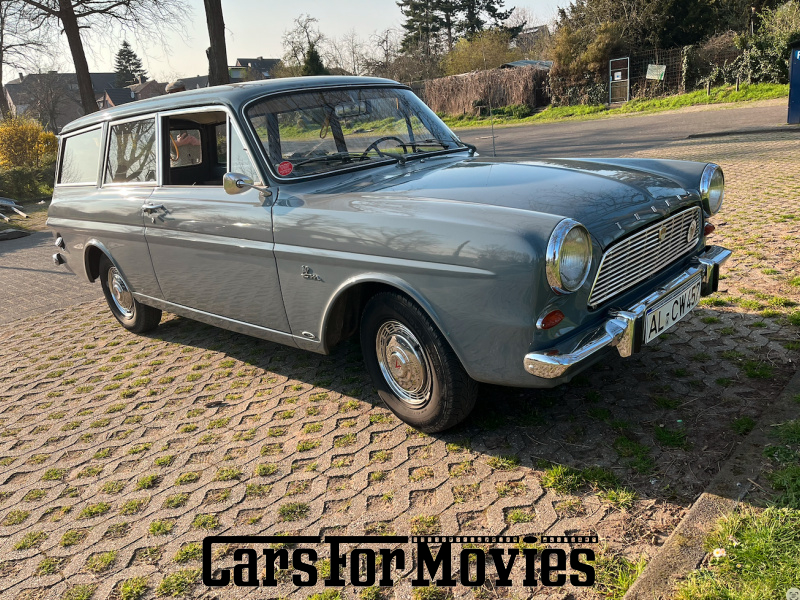 CarsForMovies | Ford-Werke GmbH 12m P4 1966 Deutschland Grau Blau Zivilfahrzeug Kombi DE - Nordrhein-Westfalen 7688 Anhängerkupplung taunus
